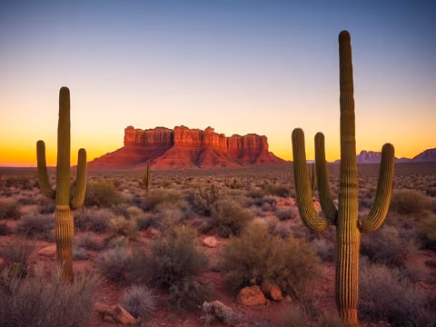 Arizona landscape representing drug and alcohol rehab centers in Arizona