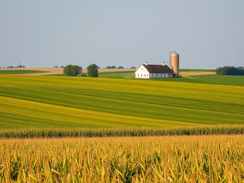 Iowa landscape representing drug and alcohol rehab centers in Iowa